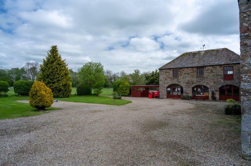 View of Pecknell Farm